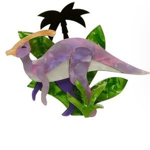 Erstwilder Peter Plant Eater Brooch Dinosaur Collection